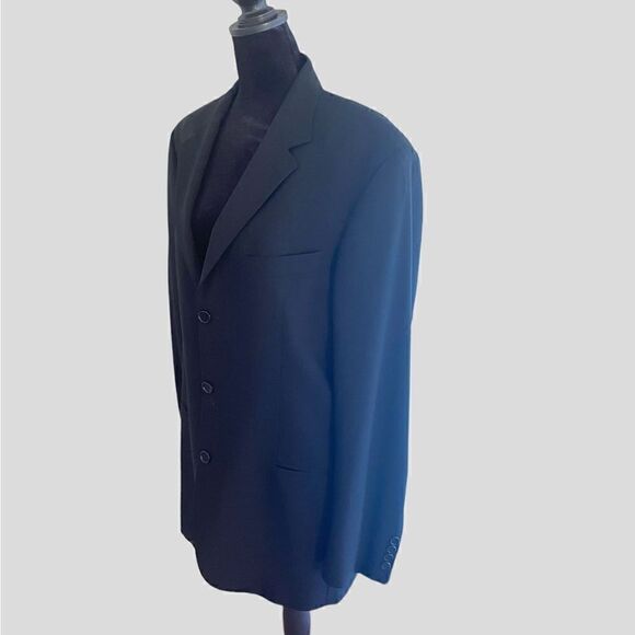 HUGO BOSS Black Wool Einstein Blazer 40L - Picture 11 of 12